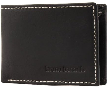 Bruno Banani Phoenix, Herren Geldbörse 10x7x1 cm (B x H x T) , Schwarz