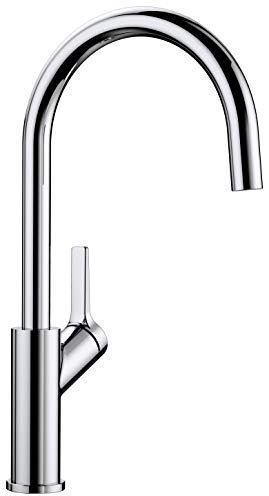 BLANCO CARENA | Küchenarmatur in chrom | Hochdruck | Rückflussverhinderer | Keramik Kartusche | Gesicherte Wasserqualität & wassersparend