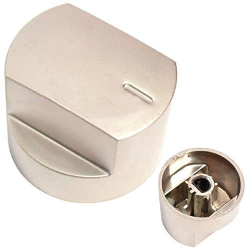 Stoves NewHome Oven Cooker Hob Control Knob Switch (Aluminium/Silver)