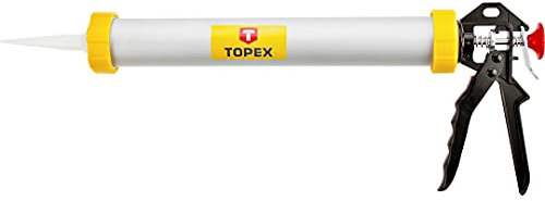 Topex 21B360 – Pistola per tubi di Silicone (600 ml)
