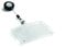 Durable 822419 Boîte de 10 Kit Porte Cartes Transparent + enrouleur Noir