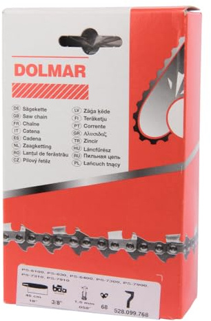 Dolmar 528099768 S-70 Kettensägenkette 18/45 cm • 68 Glieder • 3/8 • 1,5 mm