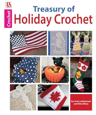 Leisure Arts Schatzhaus des Holiday Crochet Book