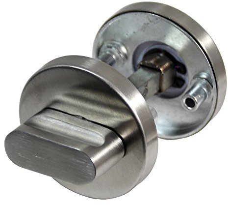 Edelstahl WC Drehriegel WCR 1 mit Frei Besetzt Anzeige Bad Türbeschläge