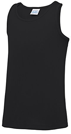 AWDis Kids Cool Vest Jet Black