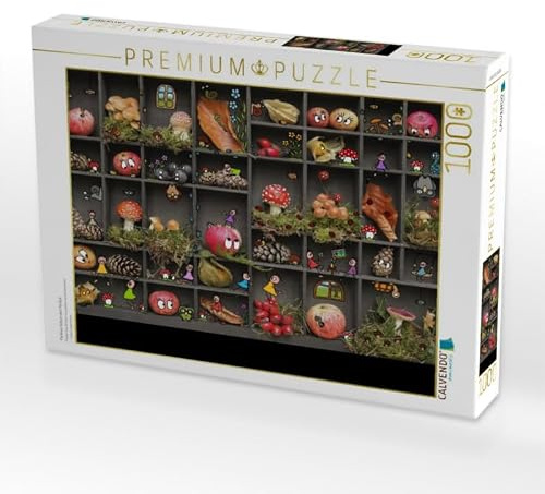 CALVENDO Puzzle Pankies lieben den Herbst | 1000 Teile Lege-Größe 64 x 48 cm Foto-Puzzle für glückliche Stunden