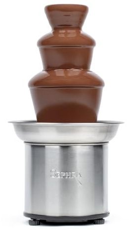 Sephra Select 16 Home Fondue Fountain - 4lb Capacity - Serves up to 20 People