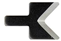 Noga V Cut L3-BL3001 1-8 mm Wide Double Edge Deburring Blade Pack of 10