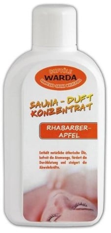 Warda Saunaaufguss Rhabarbar-Apfel Konzentrat 1000 ml Flasche