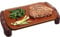 Jata GR559 Elektrische Grillplatte aus Terrakotta, Terracotta