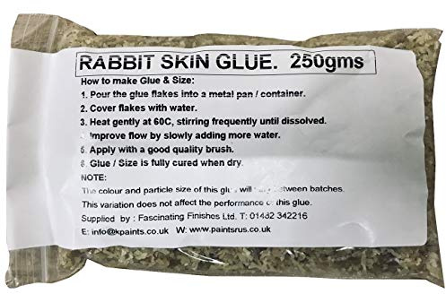 1 x 250gm Rabbit Skin Glue Canvas Art Gesso