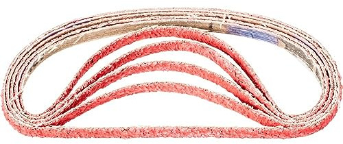 PFERD 799215 Kurzbander BA, Flexible Schleifmittel, Ausführung Keramikkorn Co-Cool, 40 Korngröße, 305mm x 6mm, 100 Stück