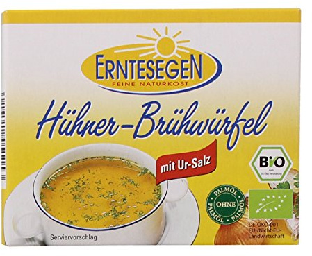 Erntesegen, Hühner-Brühwürfel (für 0,5l), 6 Wü