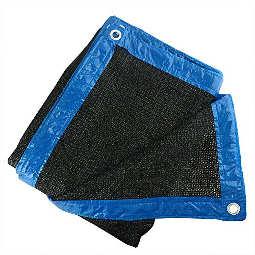 Gardeningwill Abat-jour en maille résistante pour bloquer les rayons UV à 90 % pour jardin fleurs ou plantes 2M x 3M noir