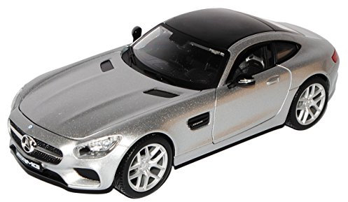Maisto Mercedes-Benz AMG GT S Coupe Silber Ab 2014 1/24 Modell Auto
