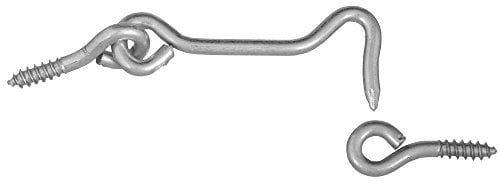 National Hardware V2000 2-1/2 Zinc Plated Steel Hook & Eye
