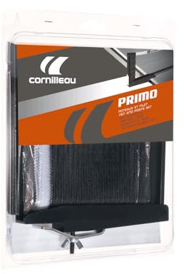 Cornilleau - Poteaux et Filet Primo, Noir, Taille unique