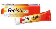 Fenistil 0,1% Gel ENTLASTEN 60g - lindern den Juckreiz mit Hautausschlag, Nesselsucht, Insektenstiche, Sonnenbrand und oberflächlich verbunden.