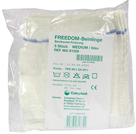 FREEDOM Beinlinge medium bla 5 St