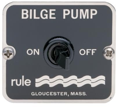 Rule 29 – 49 Switch Pump Bilge Pump Position On/Off