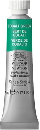 Winsor & Newton 5 ml Tube Professional Water Colour, Cobalt Green