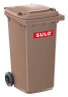 SULO CITYBAC CLASSIC Mülltonne 240L Braun RAL8025