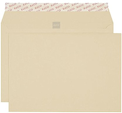 Elco 74504.92 Kraft Cello Zip mit 25 Kuverts C4, braun