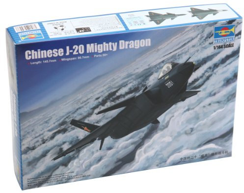 Trumpeter 03923 Modellbausatz Chinese J-20 Mighty Dragon