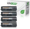 Kineco 4 Toner kompatibel für Brother TN-325 für Brother HL-4140CN, DCP-9055CDN, DCP-9270, HL-4150, HL-4570, MFC-9460CDW, MFC-9970, MFC-9560 - Schwarz 4.000 Seiten, Color je 3.500 Seiten