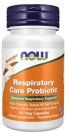 Respiratory Care Probiotic (60 Vegetarian Capsules) - Now Foods