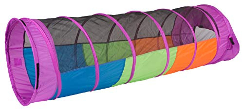 Pacific Play Tents 20407 Kids Peek-A-Boo I See You 6' Crawl Tunnel - Multicolor