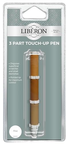 Liberon TUP3PP Stylo de retouche en 3 parties Pin