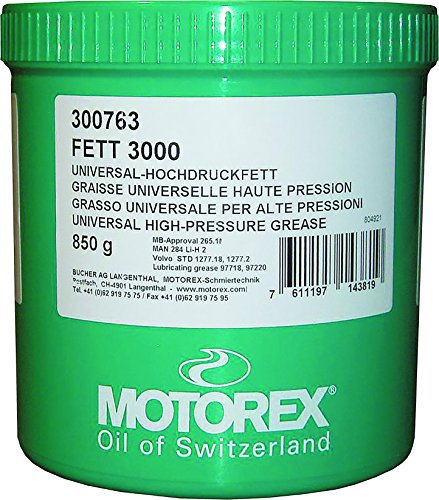Motorex Fett 3000 Schmierfett Lagerfett Hochdruckfett 850g