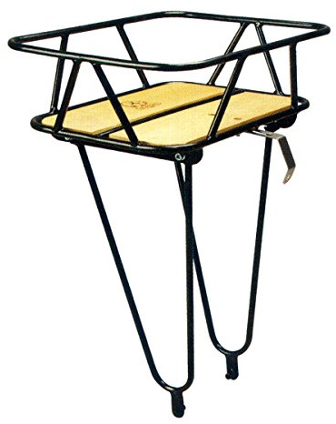 Minoura Gamoh King Junior Front Bike Rack, Black | bike-racks