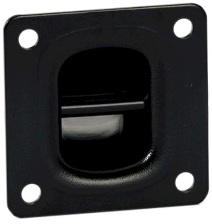 5710 Flugöse fest schwarz, pulverbeschichtet