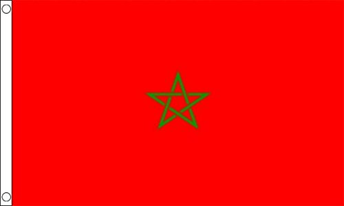 3Ft x 2Ft Flag Bandera de Marruecos pequeña