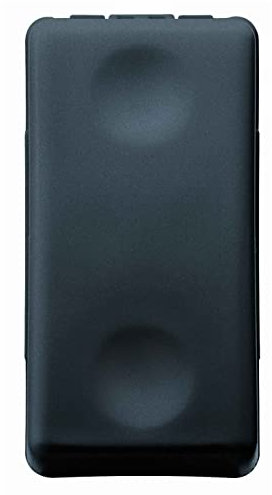 GW 21571 Interruttore unipolare serie system black Gewiss nero