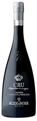 Alexander Cru Grappa di Prosecco e Moscato - 700ml