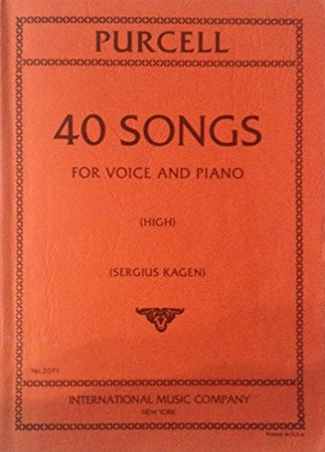 40 Songs for Voice and Piano (High)