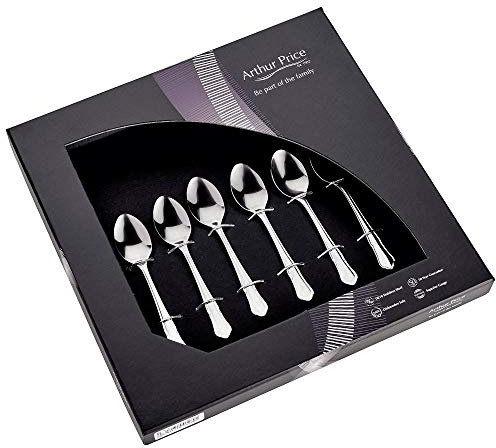 Arthur Price Classic Dubarry Set of 6 Coffee Spoons