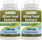 2 Pack - Best Naturals Olive Leaf Extract 700 mg 90 Capsules (Total 180 Capsules)