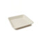 Cartaffini - Bandeja Cuadrada de melamina 25 x 25 x 4 cm - Color: Blanco estándar