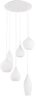 Ideal Lux Hängeleuchte SOFT SP6 BIANCO - Weiss