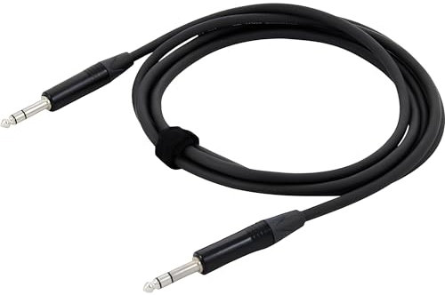 CORDIAL - CPM 2.5 VV Cavo Bilanciato, Jack TRS/Jack TRS NEUTRIK 2,5 m