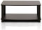 Furinno Turn-N-Tube No Tools 2-Tier Elevated TV Stands, Espresso/Black