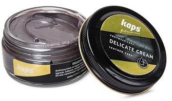 Kaps Shoe Care Cream, Intensive Leather Care and Nourishing, Delicate (402 - antic silver)