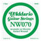 D'Addario NW070 Nickel-Einzelsaite für Gitarren 070' (7. o. 8. Saite, tiefe H- oder Fis - Saite)