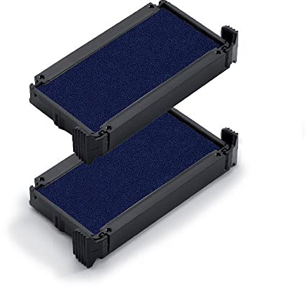Trodat Ersatzkissen 6/4911 für Printy 4911, 4911 Typo, 4800, 4820, 4822, 4951 – Stempelfarbe blau, 2er-Pack