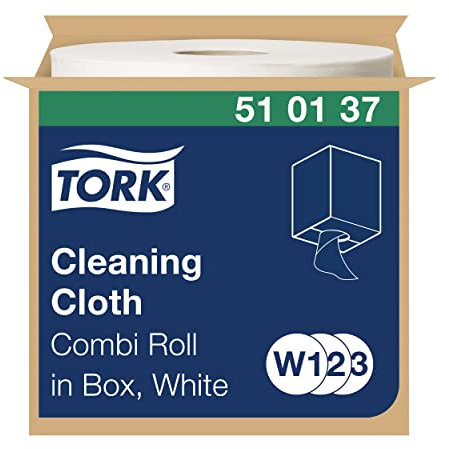 Tork Reinigungstücher Weiß W1/2/3, Wiederverwendbar, 1 × 400 Tücher, 510137