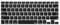 Kuzy Keyboard Silicone Cover Skin Schutzhülle für Notebook (Schwarz, Silikon, einfarbig, 33,8 cm (13,3 Zoll)